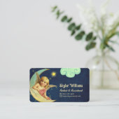 Celestial Angel Aangepaste Visitekaartjes (Staand voorkant)