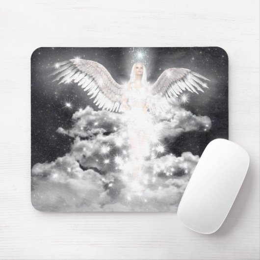 Celestial Angel White Muismat (Met muis)