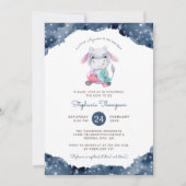 Celestial Aquarius Astrologie Teken Baby shower Kaart (Voorkant)