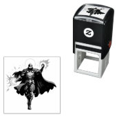 Celestial Arc Knight – Blue Energy Ascension Zelfinktende Stempel (In situ)