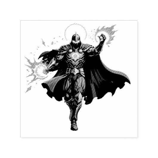 Celestial Arc Knight – Blue Energy Ascension Zelfinktende Stempel (Design)