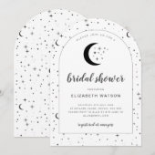 Celestial Arched Bridal Shower Kaart (Voorkant / Achterkant)