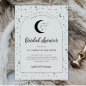 Celestial Arched Bridal Shower Kaart