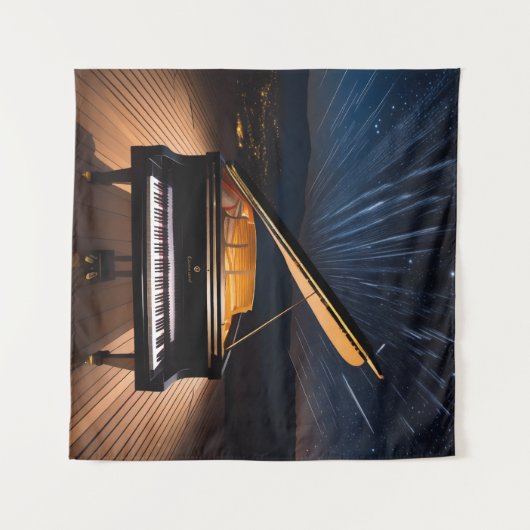 Celestial Arpeggios #2 Wandkleed (Voorkant (horizontaal))