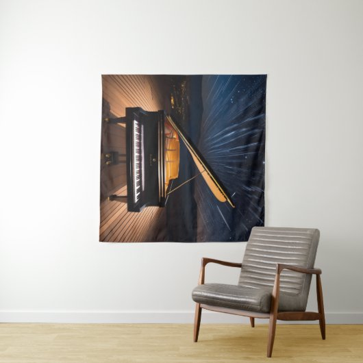 Celestial Arpeggios #2 Wandkleed (In Situ (horizontaal))