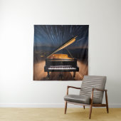 Celestial Arpeggios #2 Wandkleed (In situ)