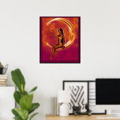 Celestial - art van Karice Danae Poster (Thuiskantoor)