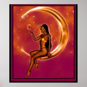 Celestial - art van Karice Danae Poster