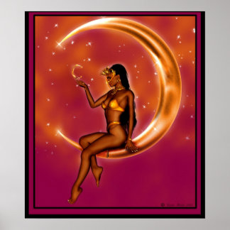 Celestial - art van Karice Danae Poster