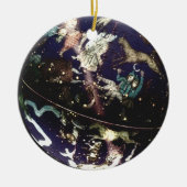 Celestial Astrological Wereldbol Ornament (Voorkant)