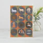 Celestial, Astrological Zodiac Chart, 1475 (Staand voorkant)