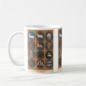 Celestial, Astrological Zodiac Chart, 1475 Koffiemok (Links)