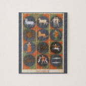 Celestial, Astrological Zodiac Chart, 1475 Legpuzzel (Verticaal)
