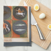  Celestial, Astrological Zodiac Chart, 1475 Theedoek (Quarter Fold)