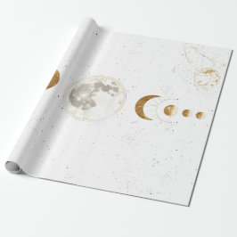 Celestial Astrology Pattern |Wrapping Paper Cadeaupapier