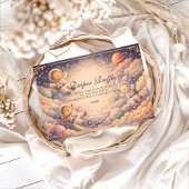 Celestial Astronaut Neutral Space Diapper Raffle  Informatiekaartje