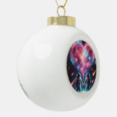 Celestial Astronaut - Snowflake ingelijst Ornament (Links)