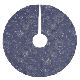 Celestial Astronomy Pattern Kerstboom Rok