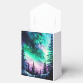 Celestial Aurora Borealis noordelijk licht Bedankdoosjes (Geopend)