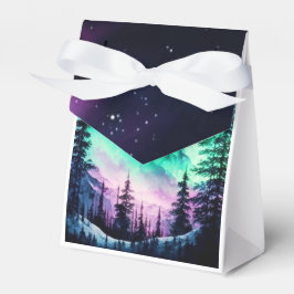 Celestial Aurora Borealis noordelijk licht Bedankdoosjes