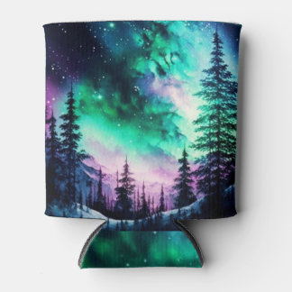 Celestial Aurora Borealis noordelijk licht Blikjeskoeler