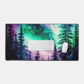 Celestial Aurora Borealis noordelijk licht Bureaumat (Keyboard & Muis)