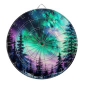 Celestial Aurora Borealis noordelijk licht Dartbord (Voorkant)