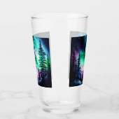 Celestial Aurora Borealis noordelijk licht Glas (Links)