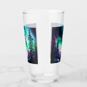 Celestial Aurora Borealis noordelijk licht Glas (Rechts)