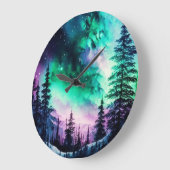 Celestial Aurora Borealis noordelijk licht Grote Klok (Hoek)