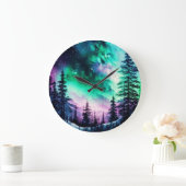 Celestial Aurora Borealis noordelijk licht Grote Klok (Huis)