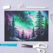Celestial Aurora Borealis noordelijk licht Tissuepapier (Craft)