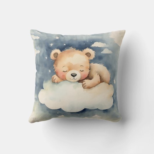 Celestial Baby Beer Boys Nursery Kussen (Achterkant)