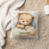 Celestial Baby Beer gepersonaliseerde kinderkamer Kussen (Deken)