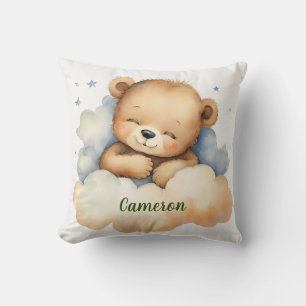 Celestial Baby Beer gepersonaliseerde kinderkamer Kussen