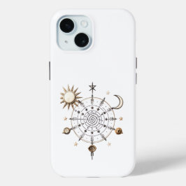 Celestial Balance Mandala iPhone / iPad hoesje