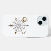 Celestial Balance Mandala iPhone / iPad hoesje (Achterkant (horizontaal))