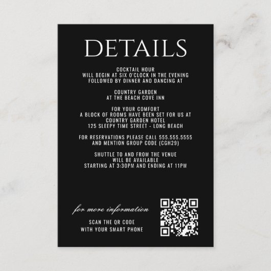 Celestial Band Informatiekaartje (Voorkant)