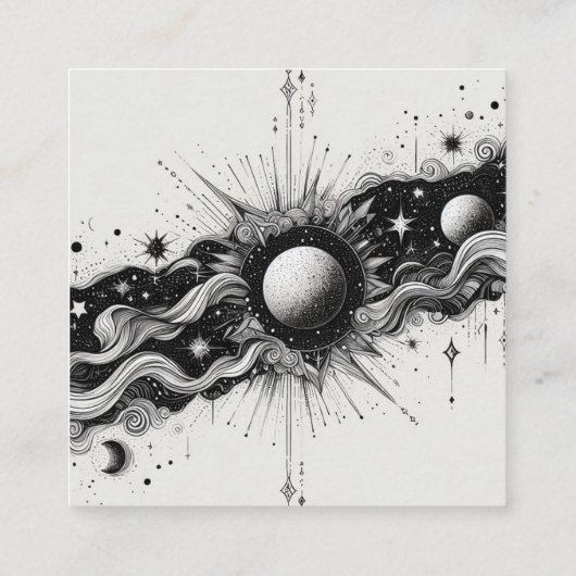 Celestial Band QR Code Informatiekaartje (Achterkant)