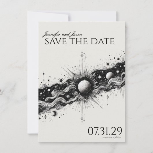 Celestial Band Save The Date (Voorkant)