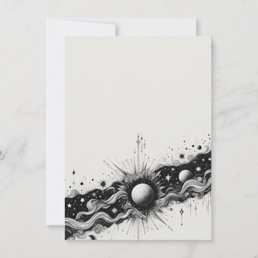 Celestial Band Save The Date (Achterkant)