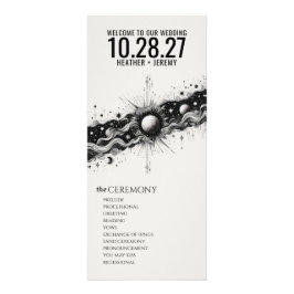 Celestial Band Trouwprogramma Reclamekaart