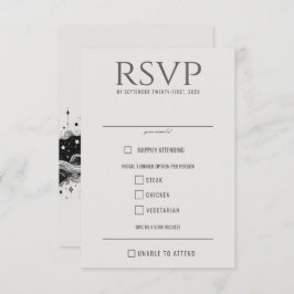 Celestial Band Voedselkeuzes RSVP Kaartje
