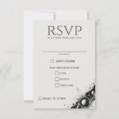 Celestial Band Voedselkeuzes RSVP Kaartje (Voorkant)