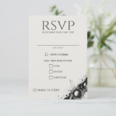 Celestial Band Voedselkeuzes RSVP Kaartje (Staand voorkant)