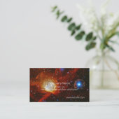 Celestial Bauble - Nebula N90 en Pulsar SXP1062 Visitekaartje (Staand voorkant)