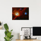 Celestial Bauble Poster (Thuiskantoor)