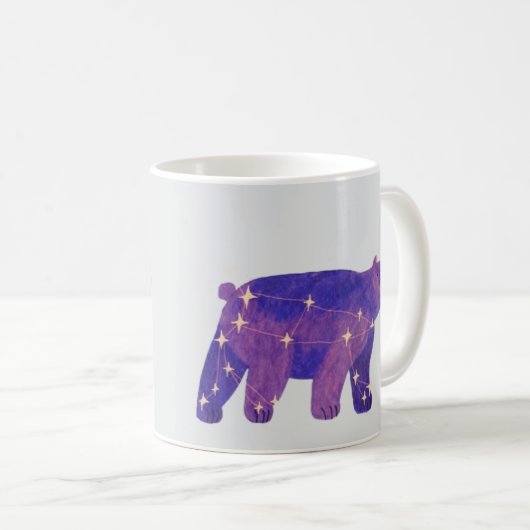 Celestial Bear Whimsical Mug Koffiemok (Voorkant rechts)