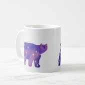 Celestial Bear Whimsical Mug Koffiemok (Voorkant links)