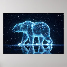 Celestial Beer – Constellation Spirit Animal Poster